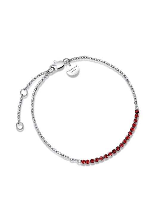 Rosefield Rosefield Bransoletka Gems Color Meaning Czerwony