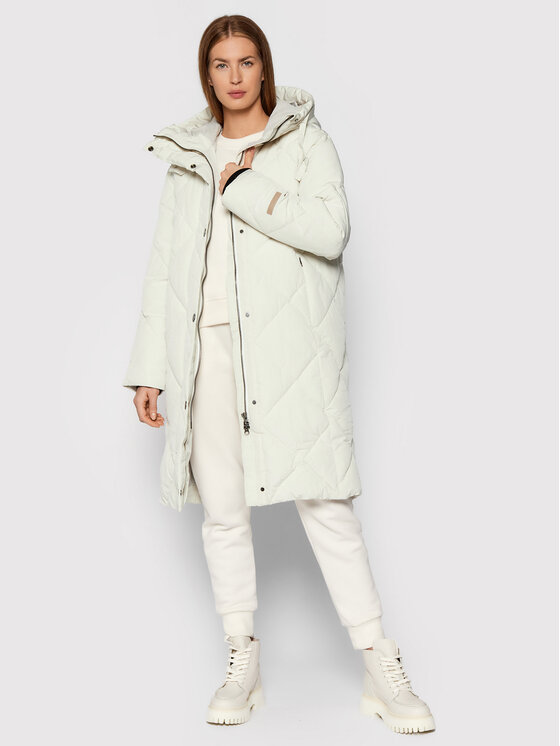 Didriksons Didriksons Zimní bunda Torun 503868 Écru Relaxed Fit