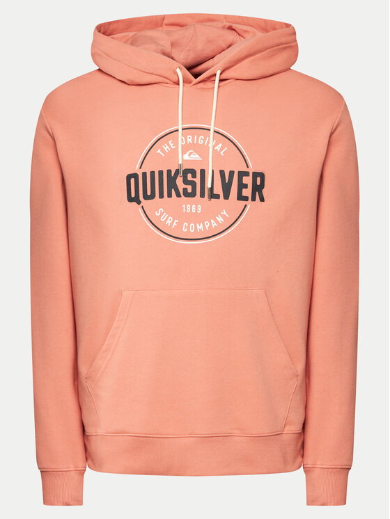 Quiksilver Mikina Circle Up Hoodie EQYSF03151 Oranžová Regular Fit