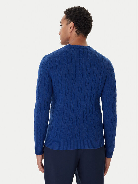 Robe di Kappa Robe di Kappa Sweter 63111DW Niebieski Regular Fit