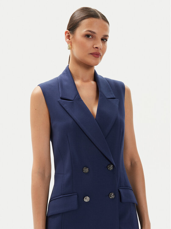 Guess Guess Coctailkleid W4YK25 KBJP2 Dunkelblau Regular Fit