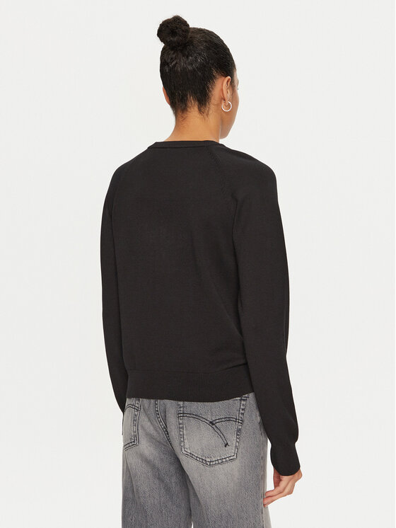 Liu Jo Sport Liu Jo Sport Πουλόβερ TF4286 MS63L Μαύρο Regular Fit