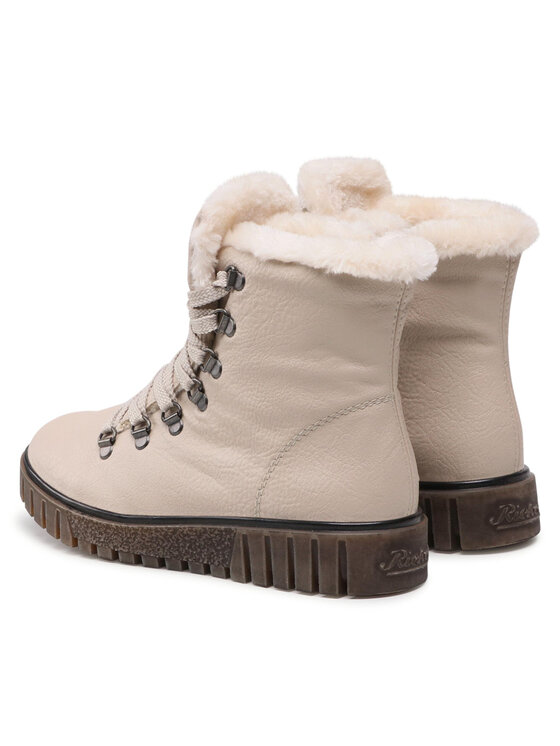 Rieker Rieker Schnürschuhe Y3432-60 Beige
