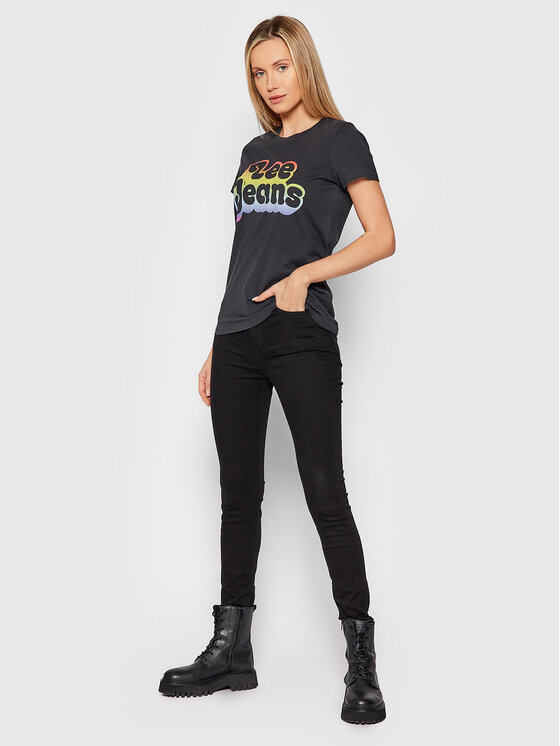 Lee Lee Jeans Ivy L32EFS47 112107394 Nero Super Skinny Fit