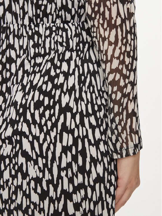 Morgan Morgan Rochie de zi 241-RLUISA Negru Regular Fit