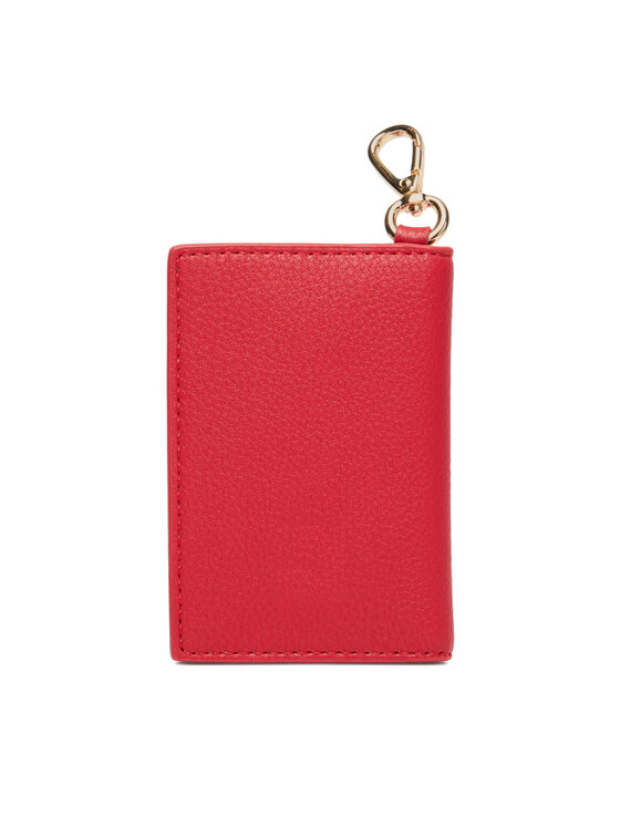 Tommy Hilfiger Tommy Hilfiger Bankkártya tartó Th Icon Cc Holder W/Strap AW0AW18480 Piros