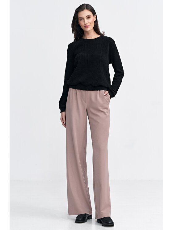 NIFE NIFE Bluza BL08 Czarny Regular Fit