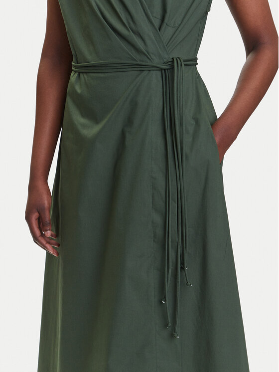 Marella Marella Vestito da giorno Rivera 2513221052 Verde Relaxed Fit