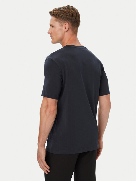 BOSS BOSS T-Shirt Network Flag 50566853 Granatowy Regular Fit