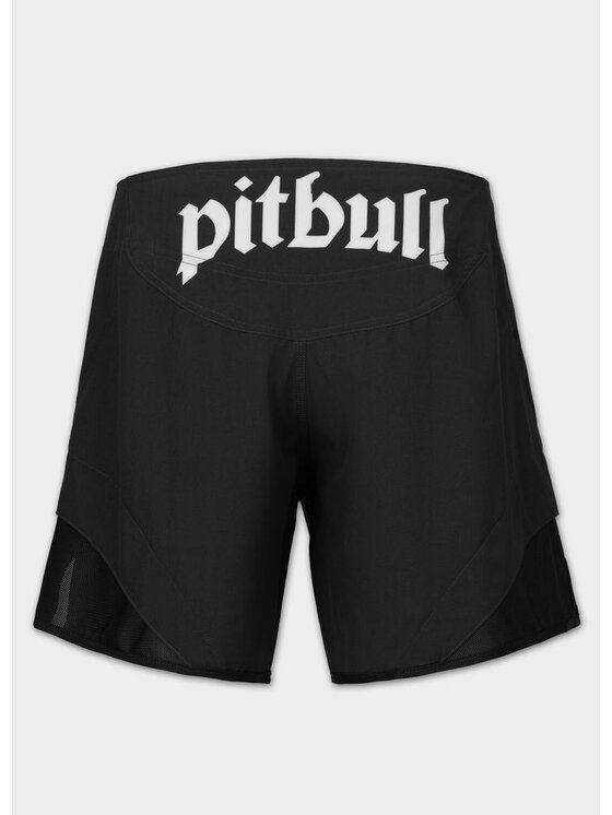 PITBULL PITBULL Szorty sportowe SKULL LOGO Szary Regular Fit