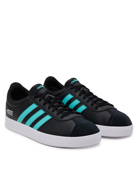 adidas adidas Sneakersy Mercedes - AMG Petronas Formula One Team Vl Court Base Trainers JR1068 Czarny