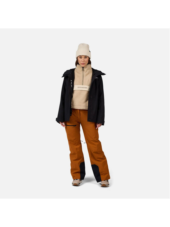 Rossignol Rossignol Polar W Alltrack Hz Fleece Beżowy ciemny Relaxed Fit