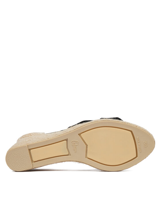 Castañer Castañer Еспадрильї Bailey 25677 Чорний