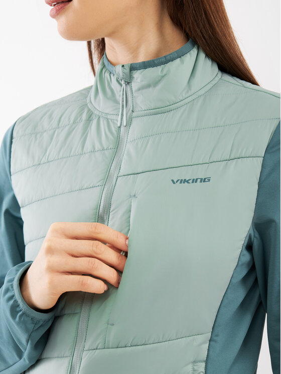 Viking Viking Kurtka softshell Zemu Lady Zielony Regular Fit