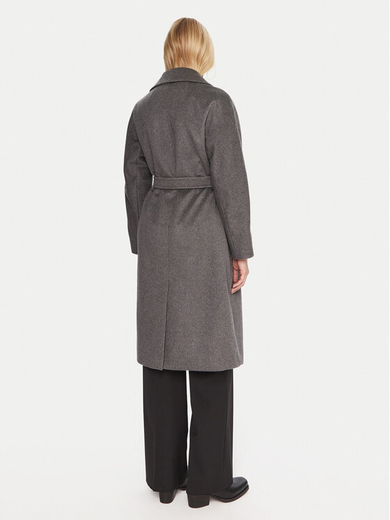 Weekend Max Mara Weekend Max Mara Cappotto di transizione Cascia 2525016072 Grigio Regular Fit