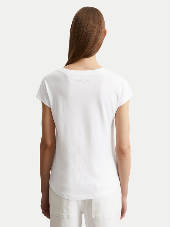 Marc O'Polo Marc O'Polo T-Shirt 516 2100 50073 Weiß Regular Fit