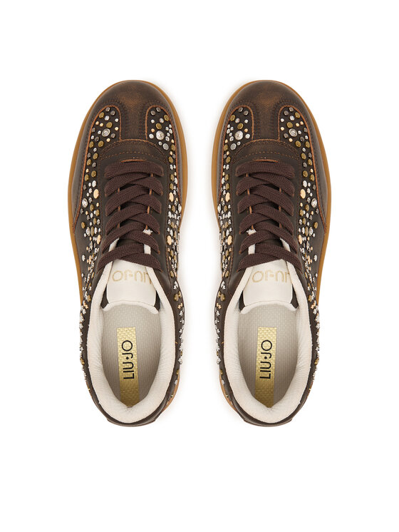 Liu Jo Liu Jo Sneakersy Connor 06 BF6049 PX946 Brązowy