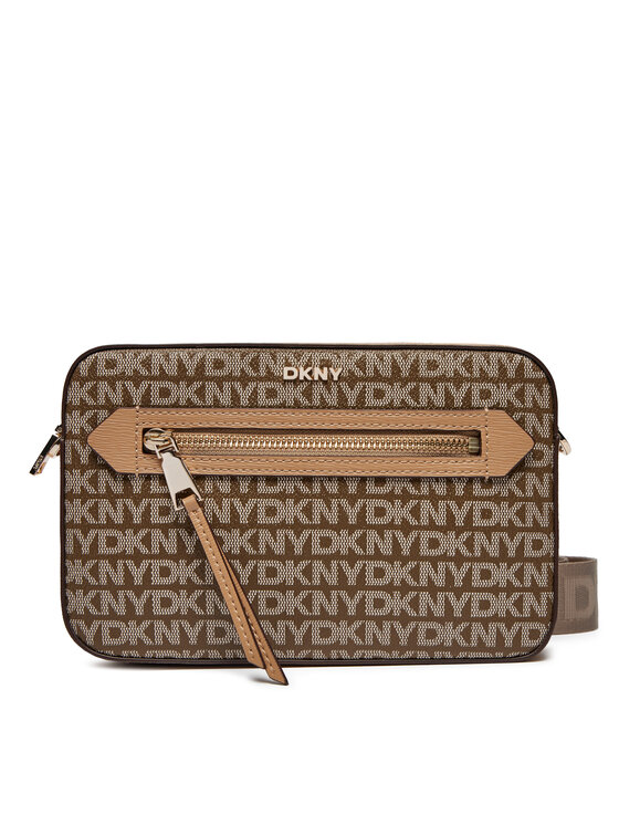 Geantă DKNY Bryant Ave Camera Ba R42EYE22 Maro