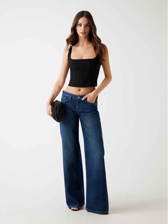 Guess Guess Jeansy 178979 Modrá Relaxed Fit