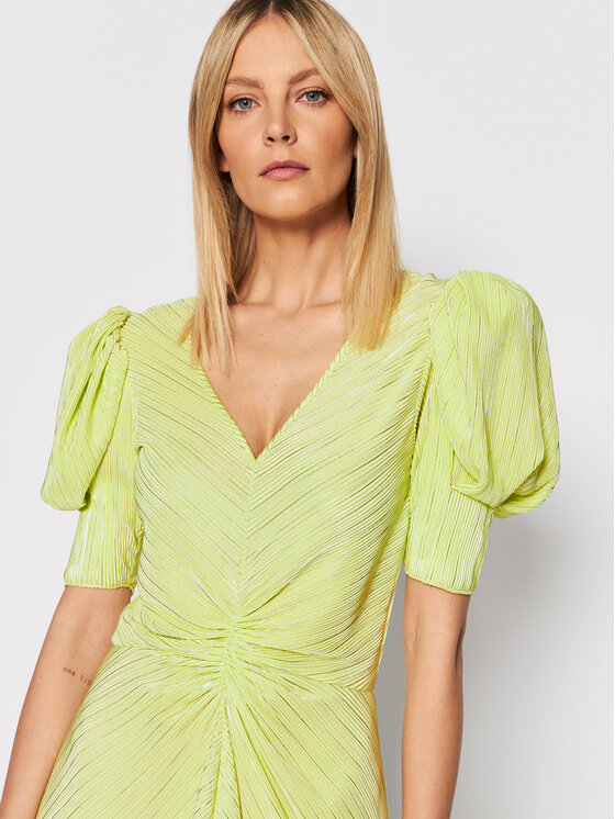 Abito da cocktail Sierina RT1164 Verde Regular Fit...