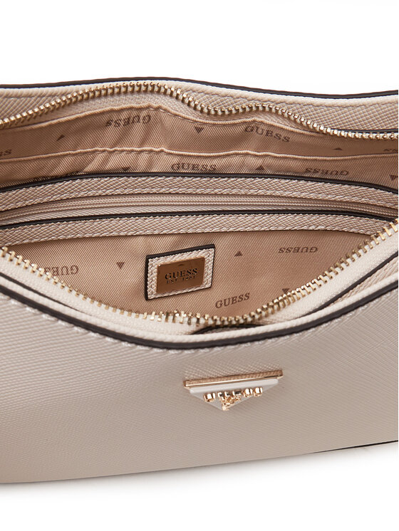 Guess Guess Дамска чанта Noelle II HWZG96 72180 Кремав