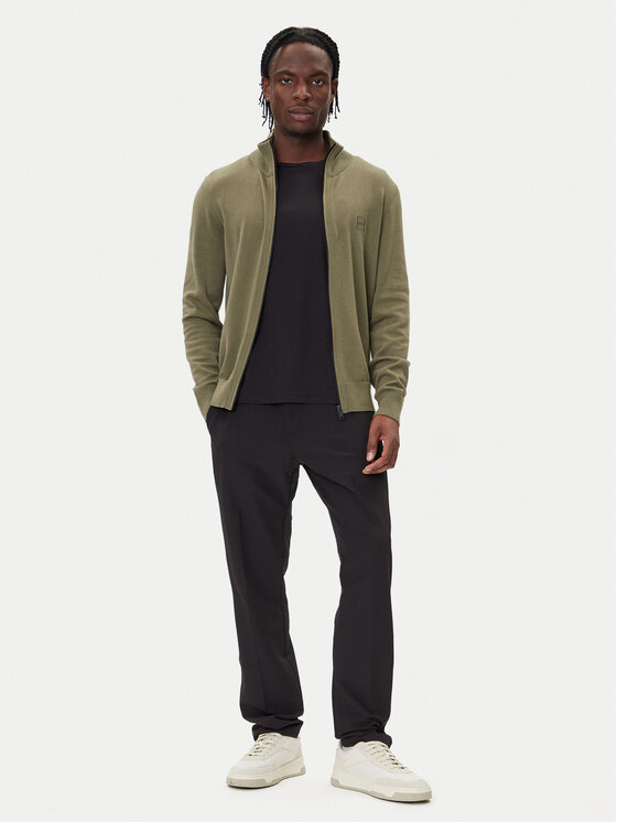 BOSS BOSS Kardigan Kanozip_S 50543692 Zelena Regular Fit