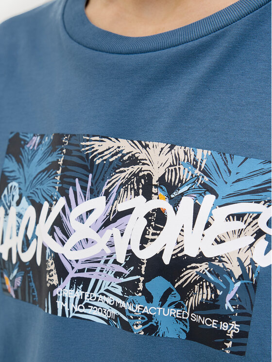 Jack&Jones Junior Jack&Jones Junior Tričko Hawaii 12269916 Modrá Standard Fit