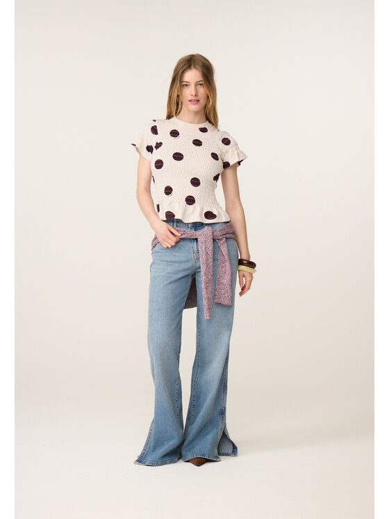 Fabienne Chapot Fabienne Chapot T-Shirt 6918-1882-173 Biały Regular Fit