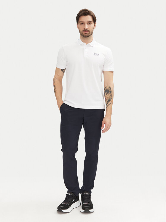 EA7 Emporio Armani EA7 Emporio Armani Kalhoty z materiálu 7M000509 AF14589 UB102 Tmavomodrá Slim Fit