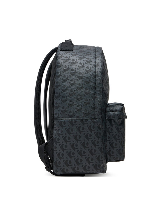 Calvin Klein Jeans Calvin Klein Jeans Plecak Matte Aop Center Zip Bp 43 LV04G3112G Czarny