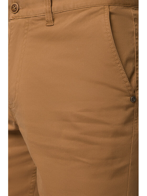 Lancerto Lancerto Szorty materiałowe Ibiza SZO082123000006 Brązowy Regular Fit