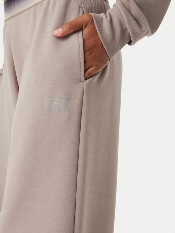 EA7 Emporio Armani EA7 Emporio Armani Sporta bikses 7W001517 AF12501 U6100 Tumši bēša Wide Leg