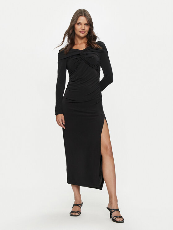ViCOLO ViCOLO Abendkleid TS0240 Schwarz Slim Fit