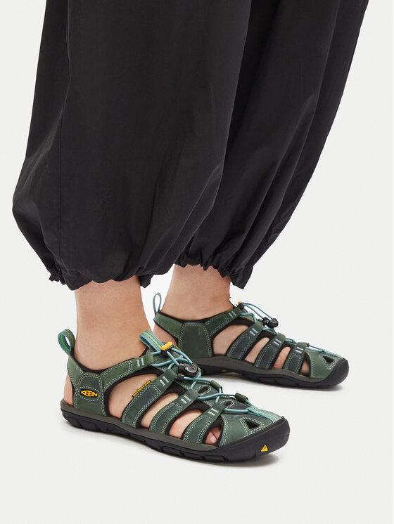 Keen Keen Sandali Clearwather Cnx Leather 1014371 Zelena