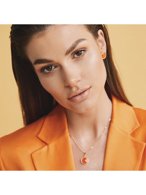 Giorre Giorre Kolczyki 7586_38142 Żółte złocenie