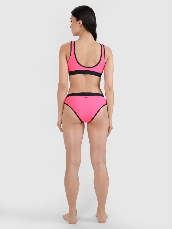 4F 4F Góra od bikini 4FWSS25UBKTF077-55N Fioletowy