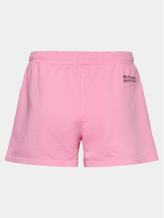 REPLAY Replay Спортни шорти W8047B.000.23650P Розов Regular Fit