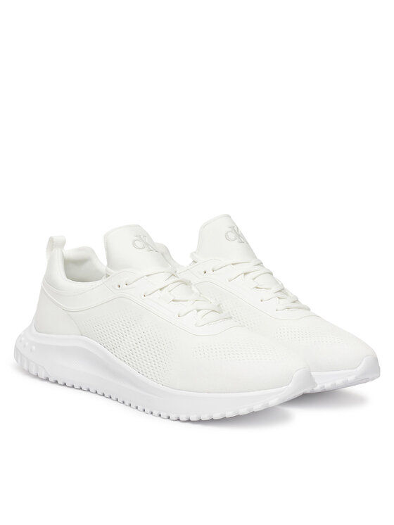 Calvin Klein Calvin Klein Αθλητικά Eva Runner Sock Mix YM0YM01386 Λευκό