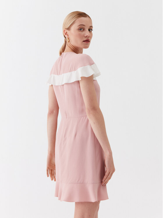 Red Valentino Red Valentino Haljina za svaki dan 2R3VAGS50W7 Ružičasta Regular Fit