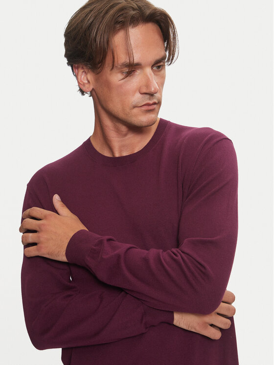 United Colors Of Benetton United Colors Of Benetton Светр 10CVU1N60 Фіолетовий Regular Fit