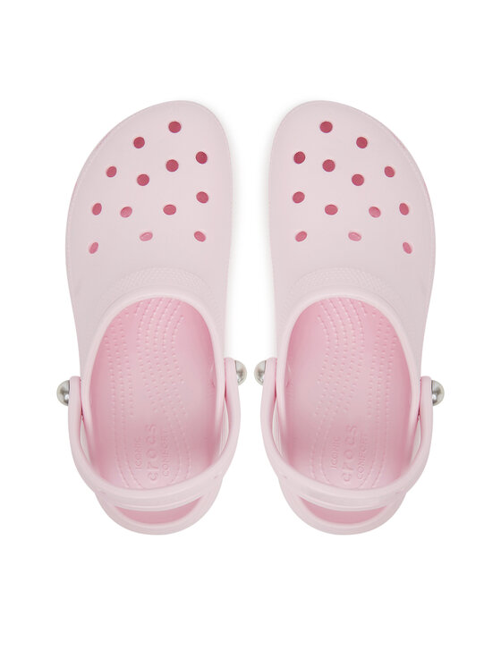 Crocs Crocs Чехли Classic Platform Pearl Clog 211231 Розов