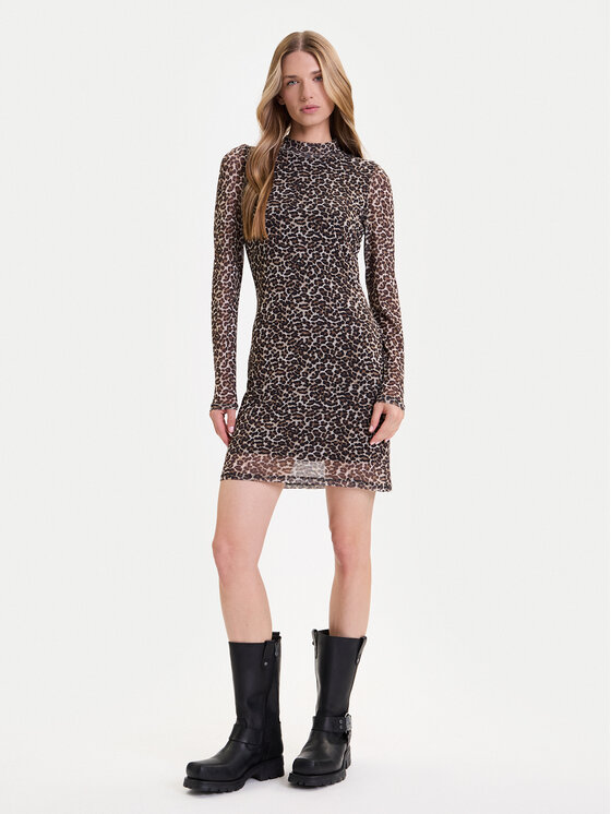ONLY ONLY Ежедневна рокля Erica 15355845 Бежов Regular Fit