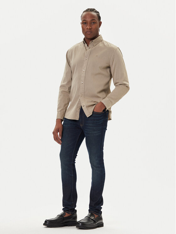 Calvin Klein Jeans Calvin Klein Jeans Džinsai LV04RD718G Tamsiai mėlyna Skinny Fit