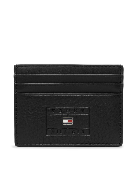 Tommy Hilfiger Tommy Hilfiger Kredītkaršu turētājs Th Casual Flag Cc Holder AM0AM14251 Melns