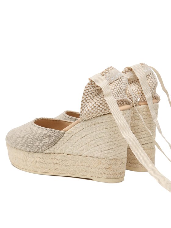 Manebi Manebi Espadrilles Wedge Espadrilles O 7.1 WV Beige