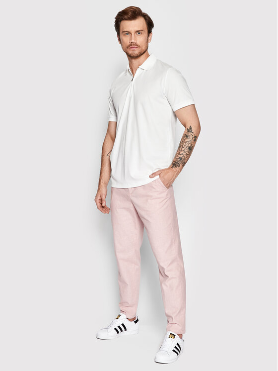 Selected Homme Selected Homme Polokošeľa Fave 16079026 Biela Regular Fit