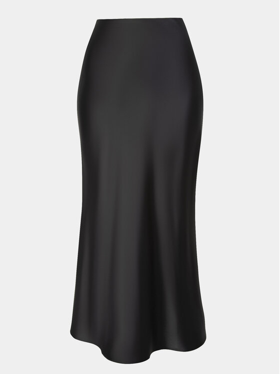 Cat&Cat Cat&Cat Maxi sukně maxi - jedwabna Černá Regular Fit