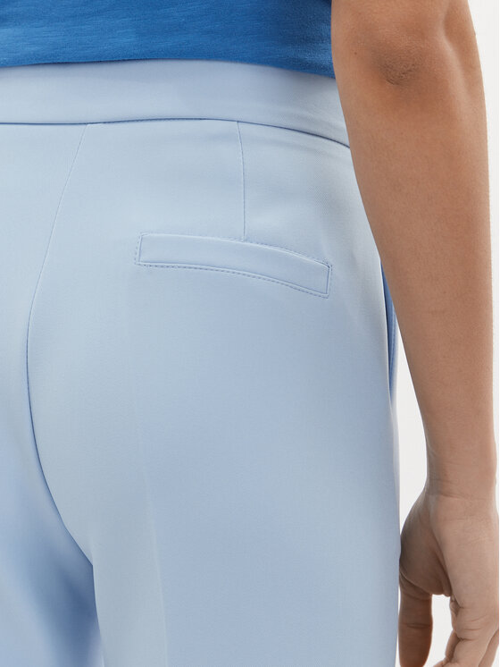 Maryley Maryley Текстилни панталони 24EB587/43MA Светлосиньо Relaxed Fit