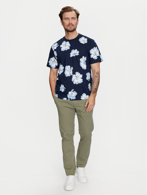 Gap Gap T-Shirt 796255-29 Tmavomodrá Regular Fit
