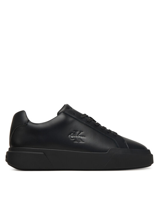 Calvin Klein Calvin Klein Sneakersy Chunky Cupsole Laceup Lth YM0YM01344 Czarny